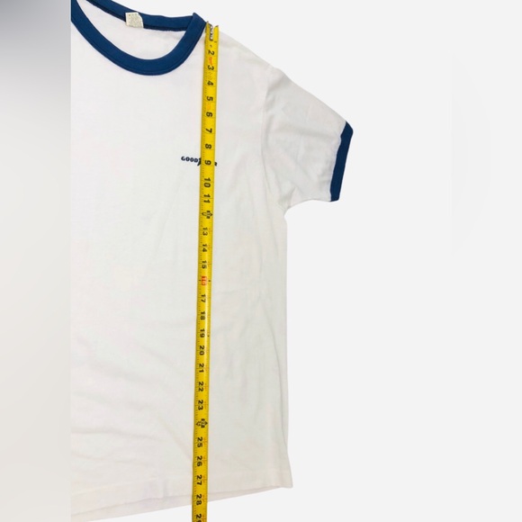 Goodyear Tires 70s 80s Rare Screen Stars Ringer Tee Shirt Men’s XL USA Made EUC - Picture 3 of 10